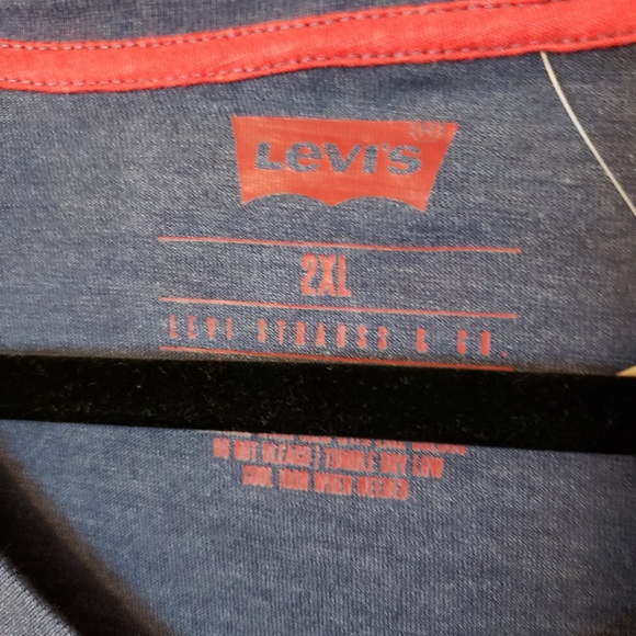 Levi's Brand Cotton Poly Blend Shirt 2XL - Picture 3 of 5